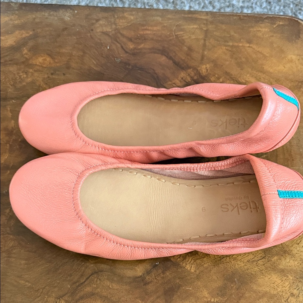 TIEKS Coral Poppy Ballet Flats - Picture 3 of 5